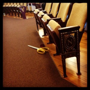 February began with the ribbon-cutting ceremony at the Krikac Auditorium.