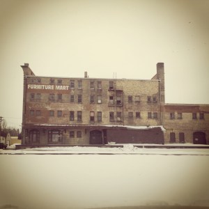 Random building in Aberdeen that I found.  Who wouldn't want to buy furniture here?