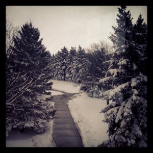 Blizzard.  In April.  